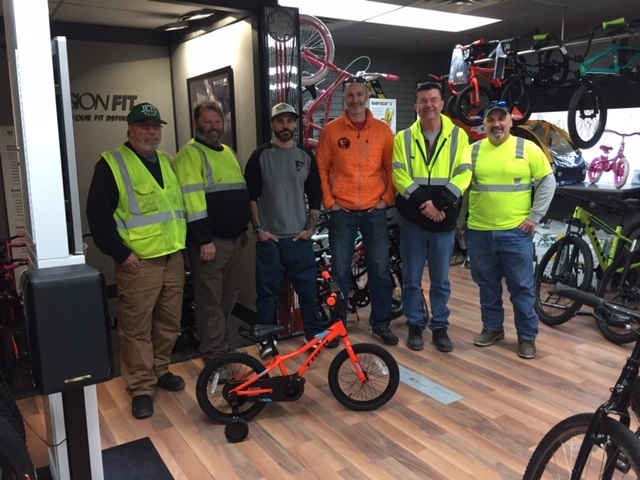 County Waste NY Donates Bikes