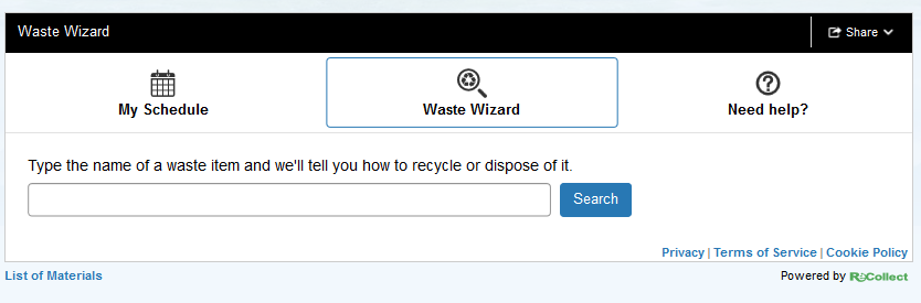 Waste Wizard